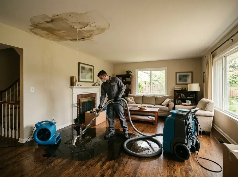 attic-pipe-burst-ceiling-drip-008 — frequently asked questions, Water Damage Restoration & Carpet Care in Clive, IA